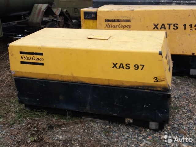 Компрессор Atlas copco xas 97 dd